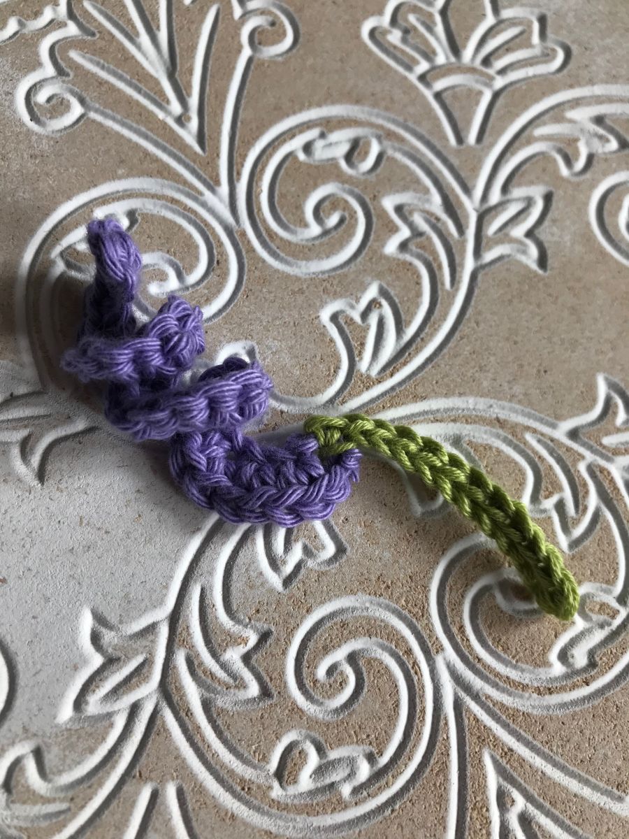 Blog-Inhaltsbild für 'Lavendel Duftkissen häkeln'