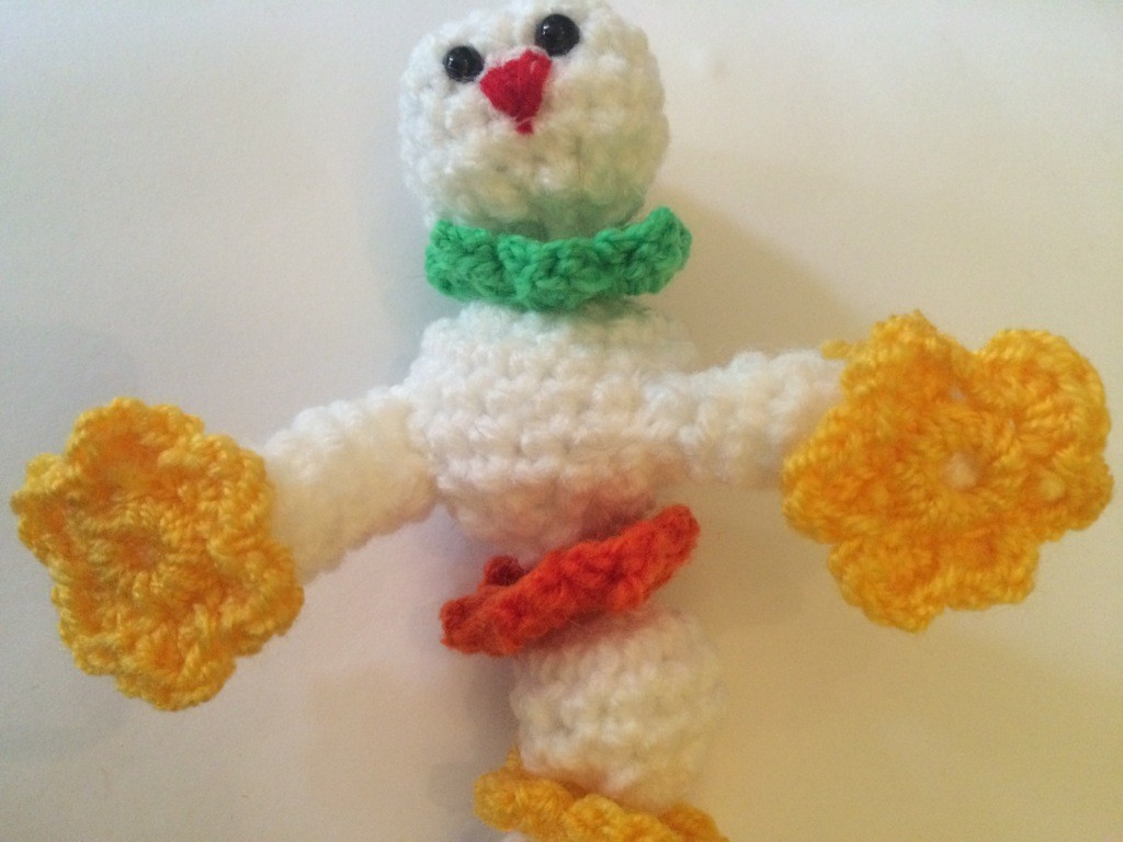 Blog-Inhaltsbild für 'Kostenlose Häkelanleitung - Kleine Frühlingsanhänger'