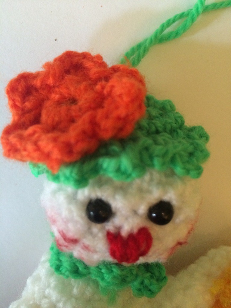 Blog-Inhaltsbild für 'Kostenlose Häkelanleitung - Kleine Frühlingsanhänger'