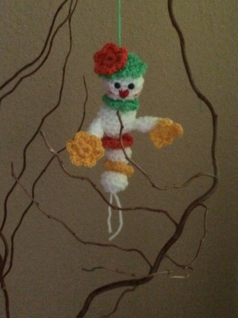 Blog-Inhaltsbild für 'Kostenlose Häkelanleitung - Kleine Frühlingsanhänger'