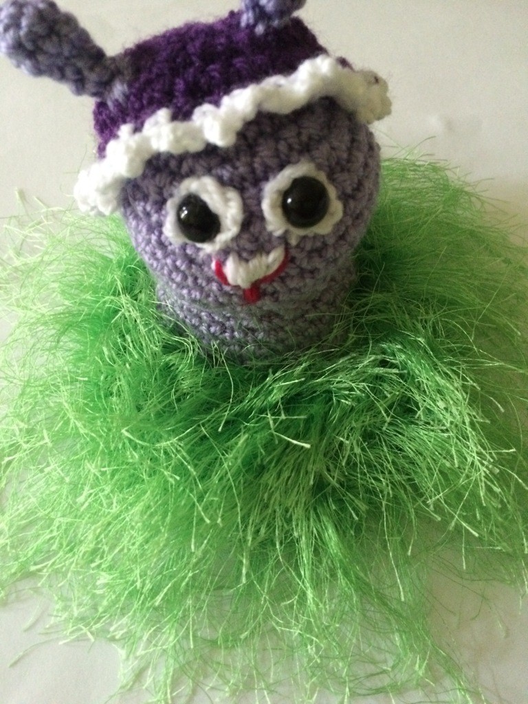 Blog-Inhaltsbild für 'Kostenlose Häkelanleitung - Schmetterling im Topf'