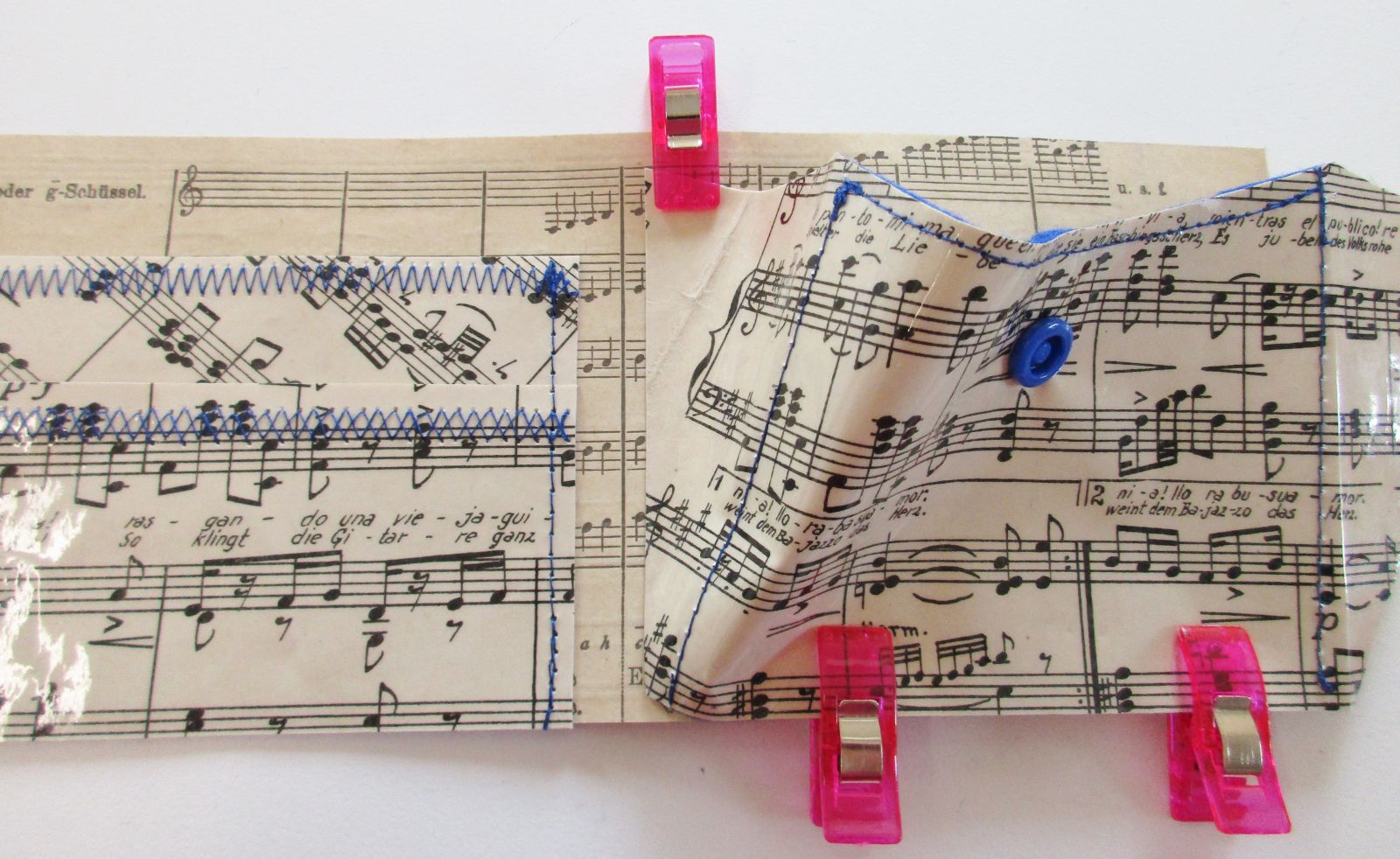 Blog-Inhaltsbild für 'Nähe Dir eine Geldbörse aus Papier! Dein Liebligsmotiv wird Dich überall begleiten als Brieftasche, Geldbeutel, Portemonnaie...'