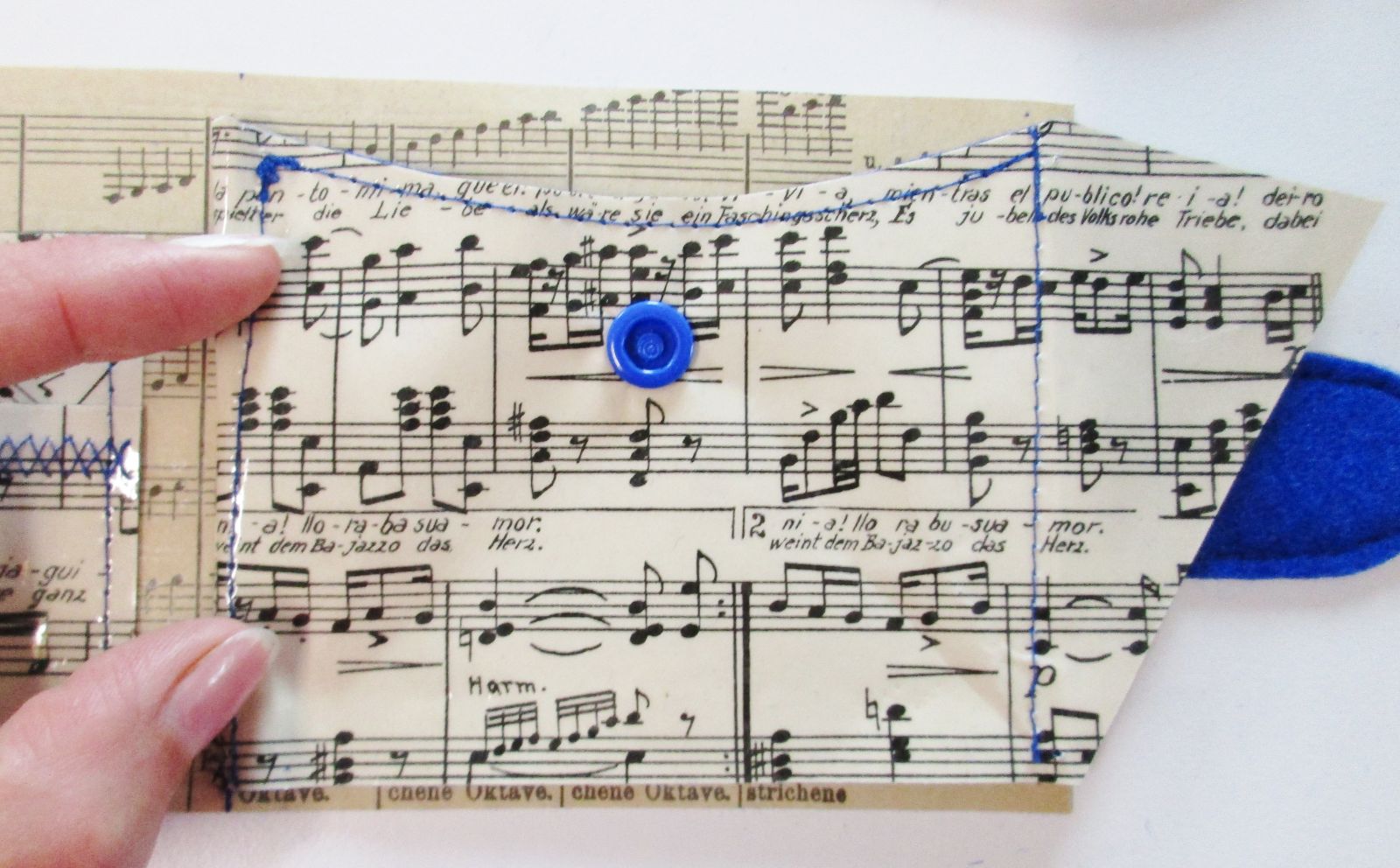 Blog-Inhaltsbild für 'Nähe Dir eine Geldbörse aus Papier! Dein Liebligsmotiv wird Dich überall begleiten als Brieftasche, Geldbeutel, Portemonnaie...'