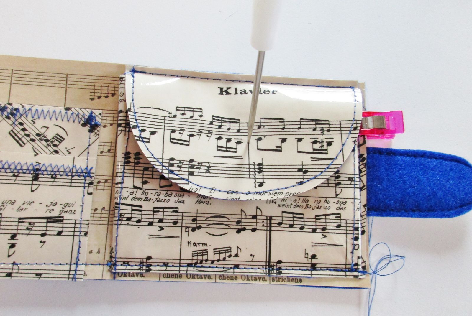 Blog-Inhaltsbild für 'Nähe Dir eine Geldbörse aus Papier! Dein Liebligsmotiv wird Dich überall begleiten als Brieftasche, Geldbeutel, Portemonnaie...'