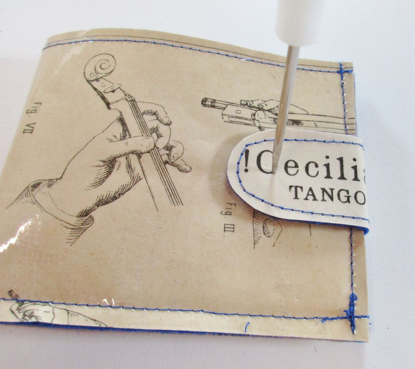 Blog-Inhaltsbild für 'Nähe Dir eine Geldbörse aus Papier! Dein Liebligsmotiv wird Dich überall begleiten als Brieftasche, Geldbeutel, Portemonnaie...'