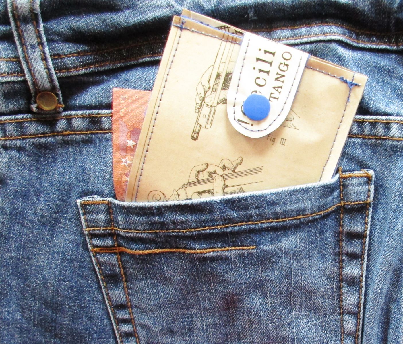 Blog-Inhaltsbild für 'Nähe Dir eine Geldbörse aus Papier! Dein Liebligsmotiv wird Dich überall begleiten als Brieftasche, Geldbeutel, Portemonnaie...'