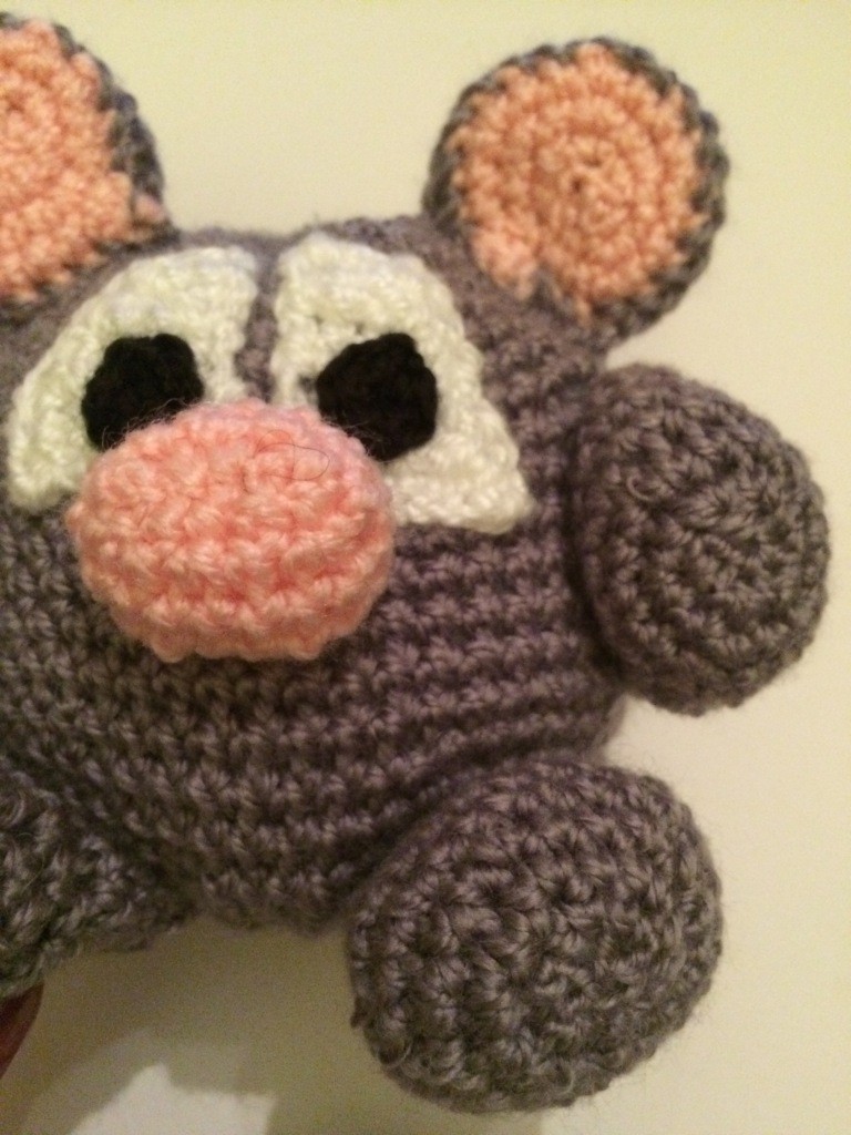 Blog-Inhaltsbild für 'Kostenlose Häkelanleitung  - Maus'