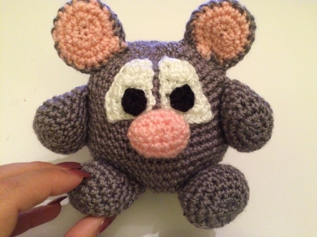 Blog-Inhaltsbild für 'Kostenlose Häkelanleitung  - Maus'