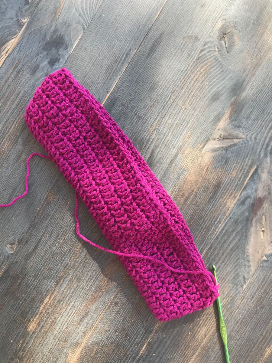 Blog-Inhaltsbild für 'Utensilo Häkelanleitung'