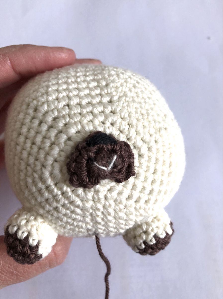 Blog-Inhaltsbild für 'Häkelanleitung Willi Mops'