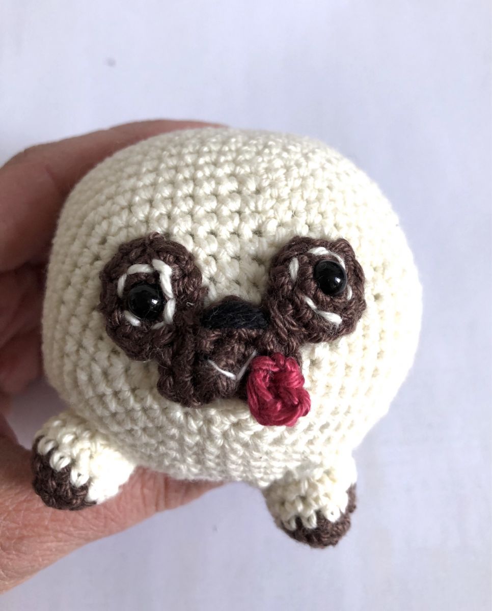 Blog-Inhaltsbild für 'Häkelanleitung Willi Mops'