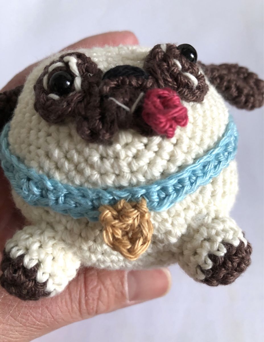 Blog-Inhaltsbild für 'Häkelanleitung Willi Mops'