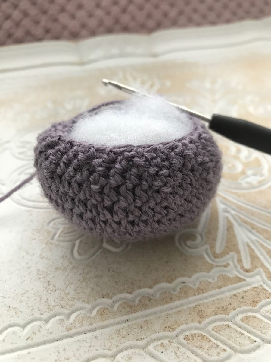 Blog-Inhaltsbild für 'Kürbis häkeln Schlüsselanhänger'