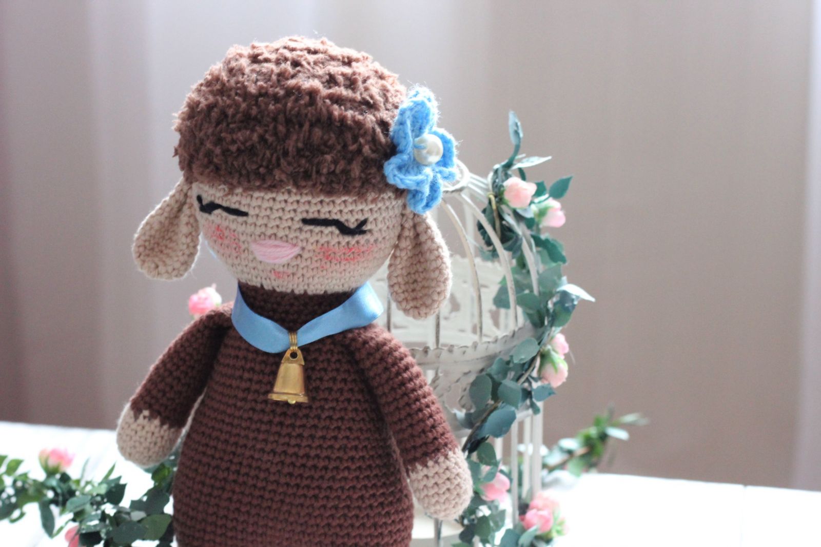 Blog content image for 'Amigurumi Sheep Free Crochet Pattern'