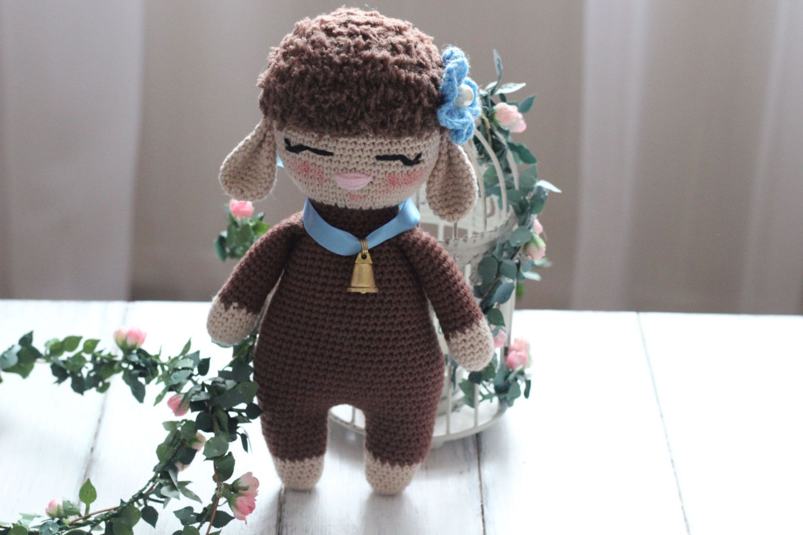 Blog content image for 'Amigurumi Sheep Free Crochet Pattern'
