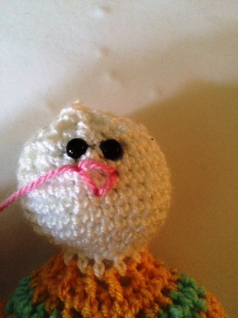 Blog-Inhaltsbild für 'Kostenlose Häkelanleitung - Buntes Osterhäschen'