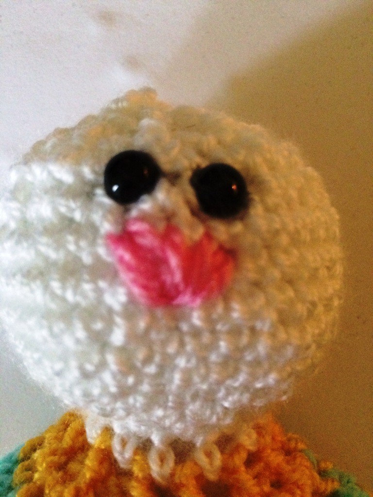 Blog-Inhaltsbild für 'Kostenlose Häkelanleitung - Buntes Osterhäschen'