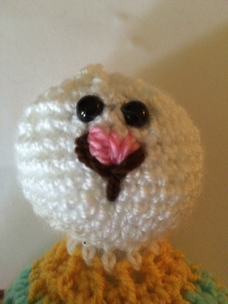 Blog-Inhaltsbild für 'Kostenlose Häkelanleitung - Buntes Osterhäschen'