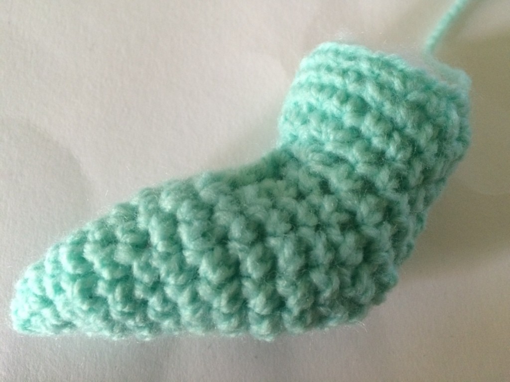 Blog-Inhaltsbild für 'Kostenlose Häkelanleitung - Kleine Schnecke'