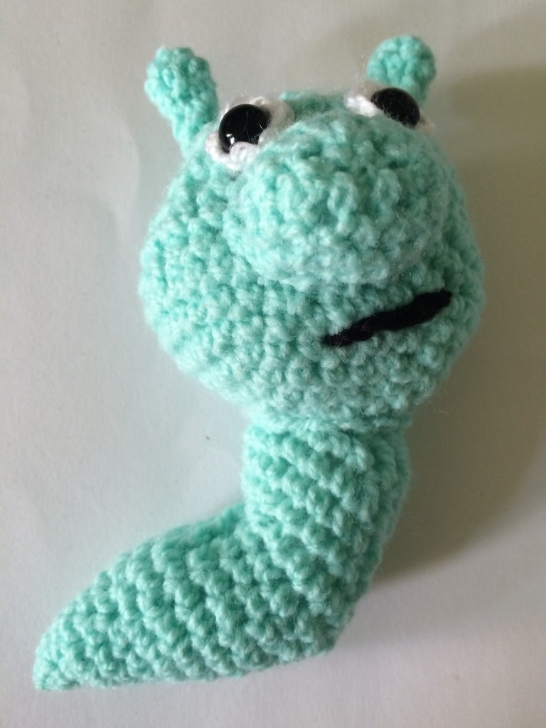 Blog-Inhaltsbild für 'Kostenlose Häkelanleitung - Kleine Schnecke'