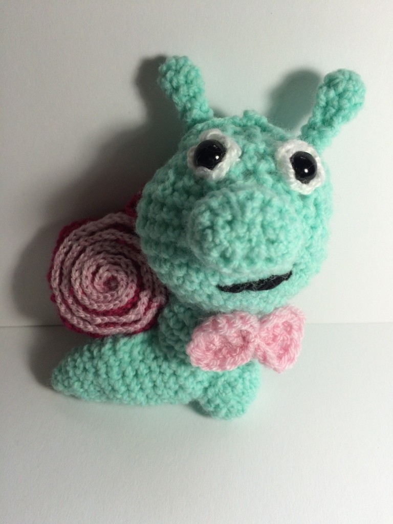 Blog-Inhaltsbild für 'Kostenlose Häkelanleitung - Kleine Schnecke'