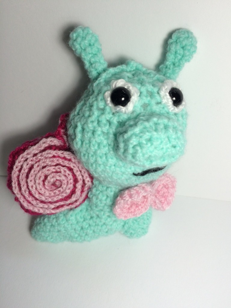 Blog-Inhaltsbild für 'Kostenlose Häkelanleitung - Kleine Schnecke'