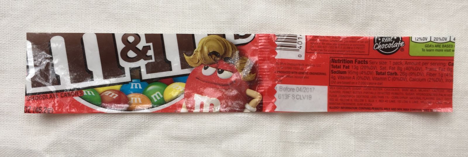 Blog-Inhaltsbild für 'kostenlose Nähanleitung Schlüsselanhänger aus Süßigkeitenverpackung / Upcycling'