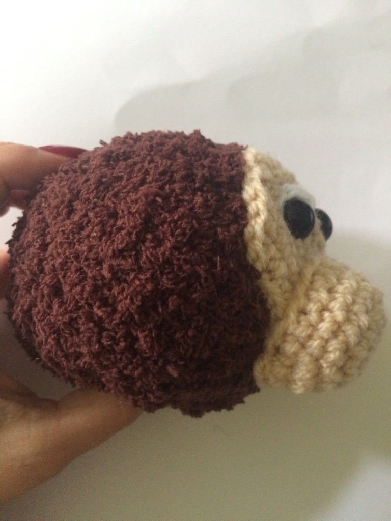 Blog-Inhaltsbild für 'Kostenlose Häkelanleitung - Kleiner Affe'