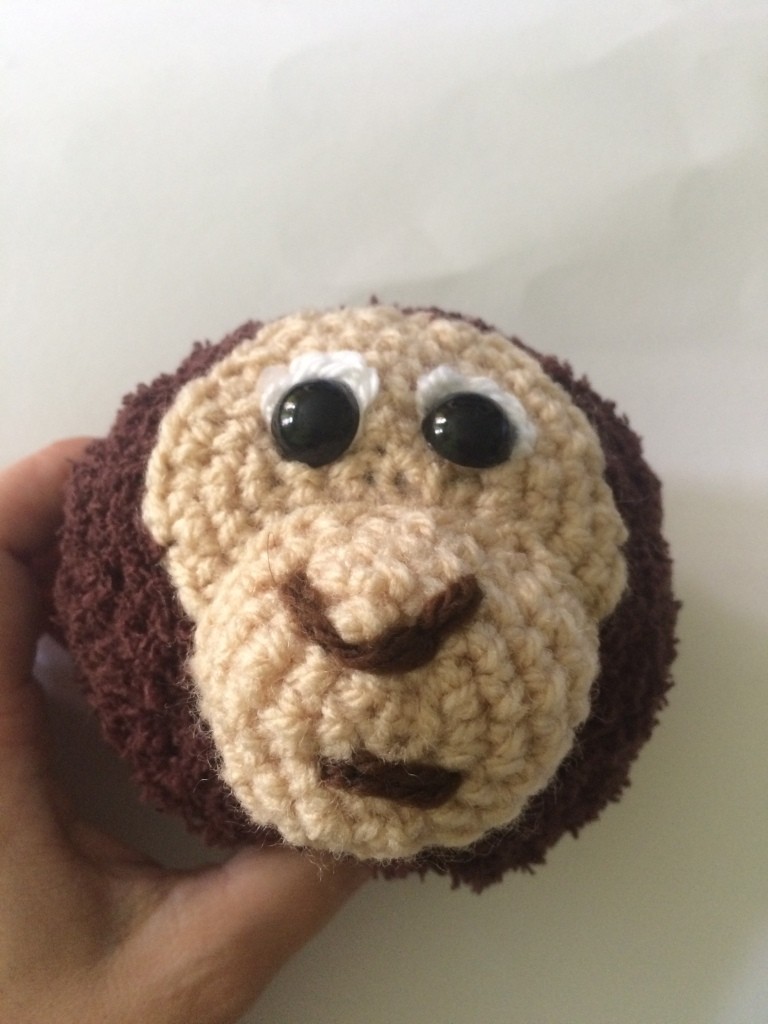 Blog-Inhaltsbild für 'Kostenlose Häkelanleitung - Kleiner Affe'