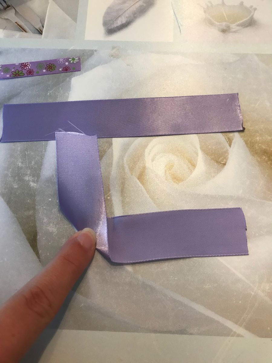 Blog-Inhaltsbild für 'Satinschleifen *1 Haarspangen Bastelanleitung'