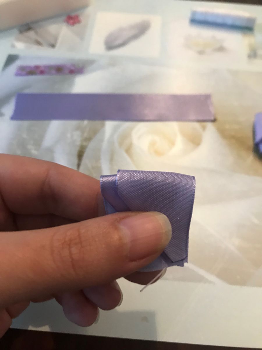 Blog-Inhaltsbild für 'Satinschleifen *1 Haarspangen Bastelanleitung'