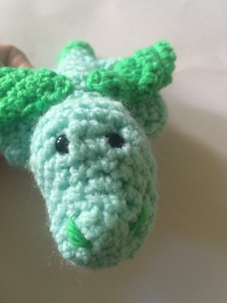 Blog-Inhaltsbild für 'Amigurumi - Kleiner Drache'