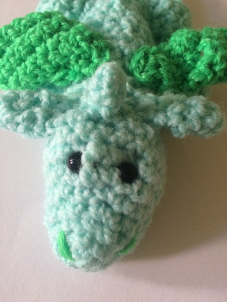 Blog-Inhaltsbild für 'Amigurumi - Kleiner Drache'