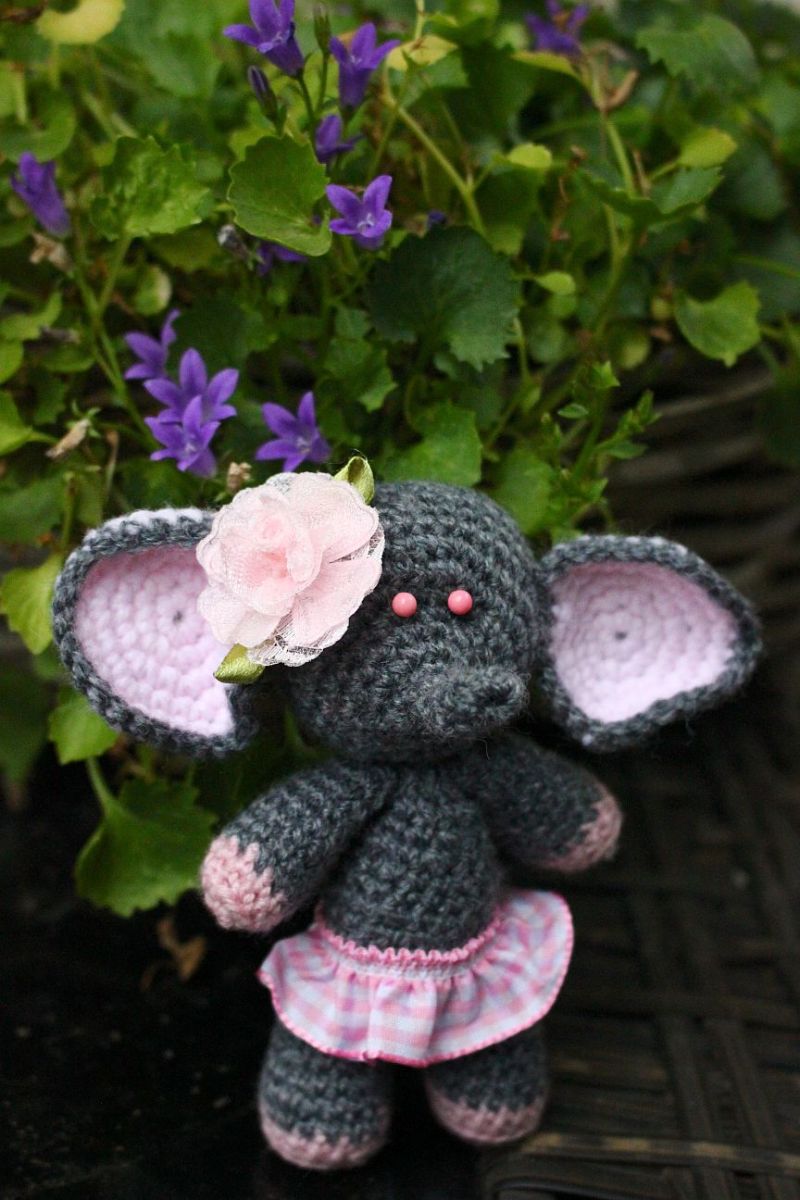 Free Crochet Pattern Elephant