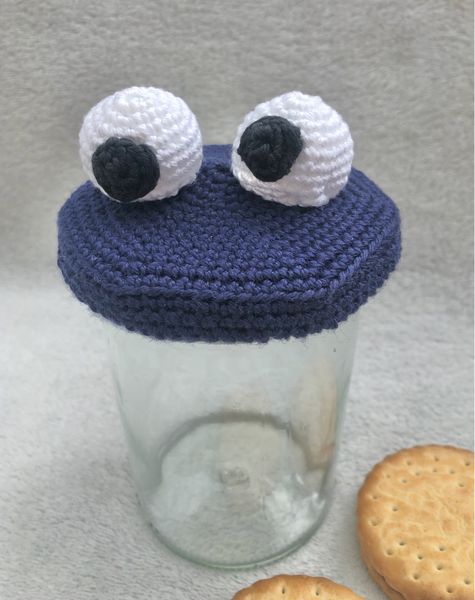 Blog-Inhaltsbild für 'Kostenlose Häkelanleitung Keksmonster'