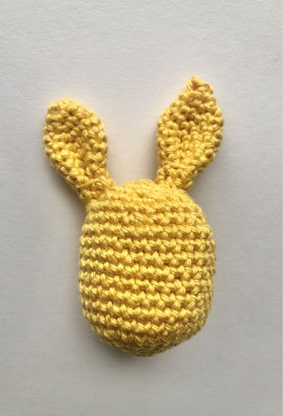 Blog-Inhaltsbild für 'Kostenlose Häkelanleitung Osterhasen-Ei'