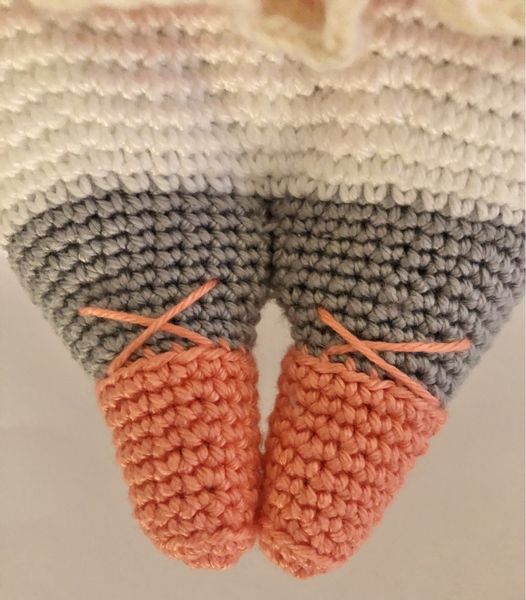 Blog-Inhaltsbild für 'Kostenlose Häkelanleitung Nilpferd Ballerina'