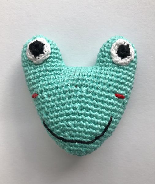 Blog-Inhaltsbild für 'Kostenlose Häkelanleitung Frosch'