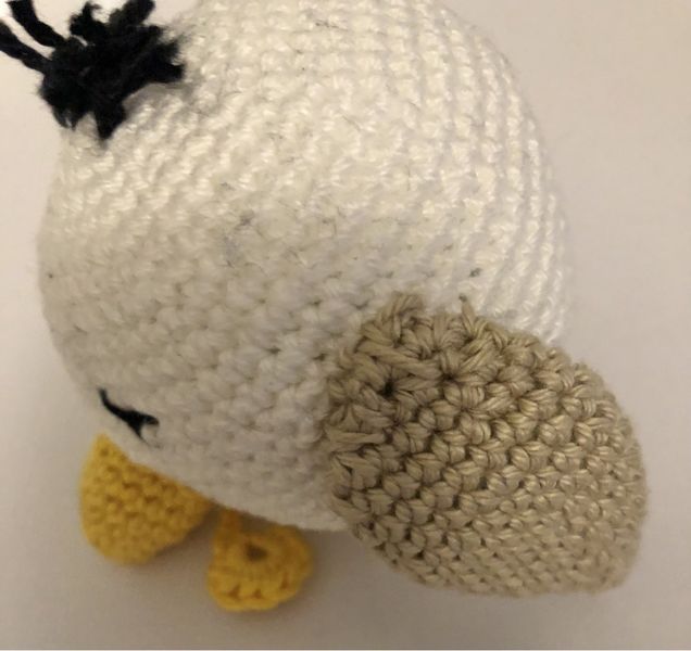 Blog-Inhaltsbild für 'Kostenlose Häkelanleitung runde Möwe'