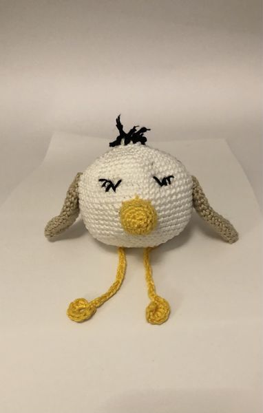 Blog-Inhaltsbild für 'Kostenlose Häkelanleitung runde Möwe'