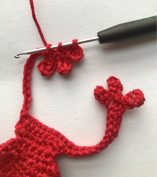 Blog-Inhaltsbild für 'Kostenlose Häkelanleitung Monster-Lesezeichen'