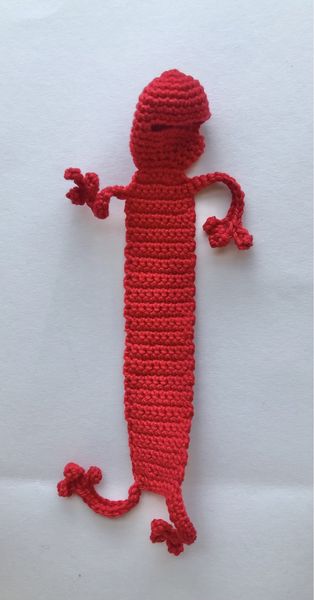 Blog-Inhaltsbild für 'Kostenlose Häkelanleitung Monster-Lesezeichen'