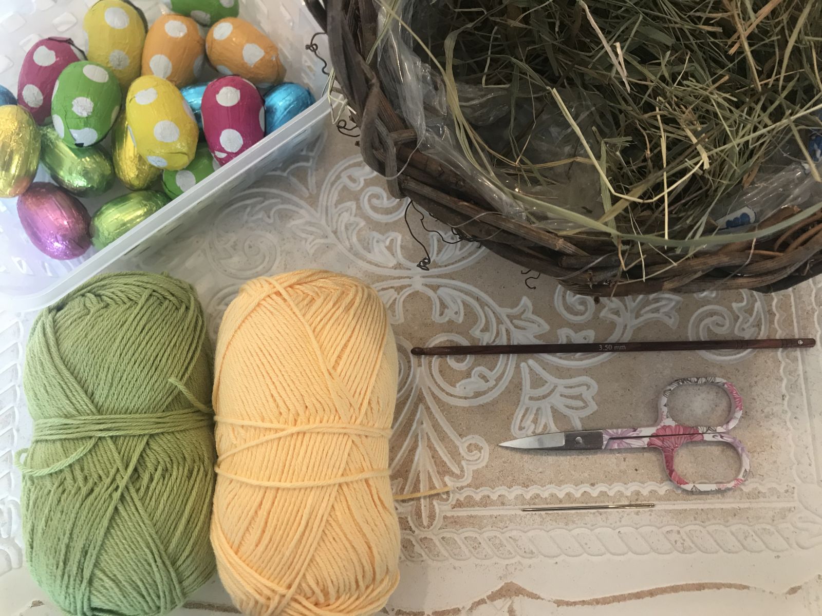 Blog-Inhaltsbild für 'Give away Körbchen Ostern'