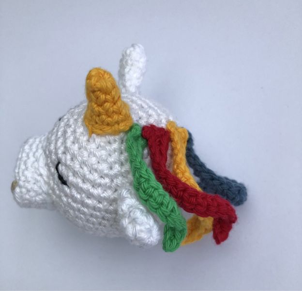 Blog-Inhaltsbild für 'Kostenlose Häkelanleitung Einhorn-Kegel'