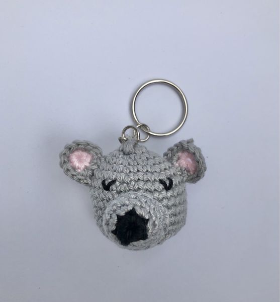 Blog-Inhaltsbild für 'Häkelanleitung Schlüsselanhänger Wald'