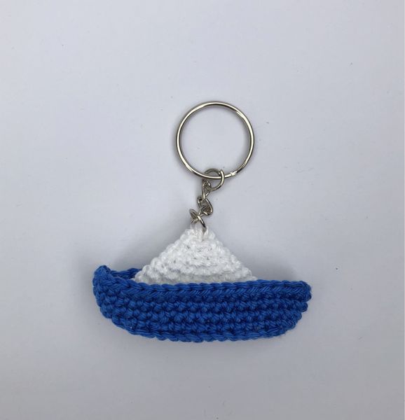 Blog-Inhaltsbild für 'Häkelanleitung Schlüsselanhänger maritim'