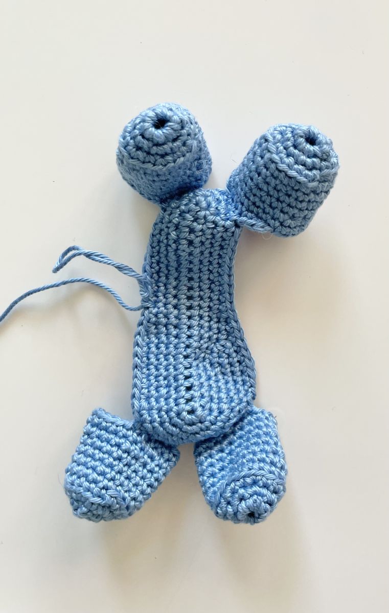 Blog-Inhaltsbild für 'Kostenlose Häkelanleitung für eine süße Amigurumi Katze'