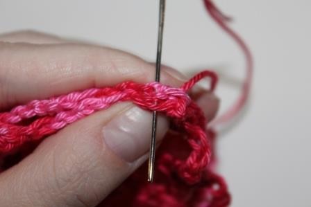 Blog-Inhaltsbild für 'Gratis Häkelanleitung Windlicht-Deko &quot;Kirschblüte&quot;'