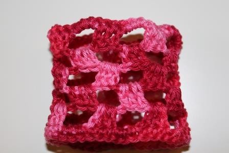 Blog-Inhaltsbild für 'Gratis Häkelanleitung Windlicht-Deko &quot;Kirschblüte&quot;'