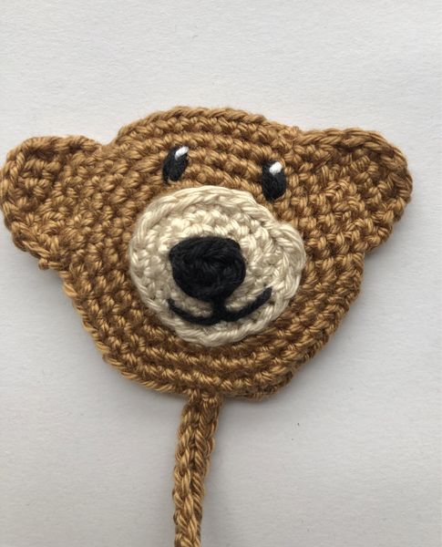 Blog-Inhaltsbild für 'Häkelanleitung Lesezeichen Bär und Frosch'